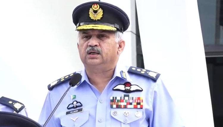 PAF Chief Air Marshal Mujahid Anwar Khan gives a stern warning to enemy