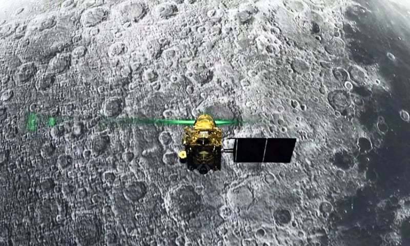 India claims locating the lost moon lander