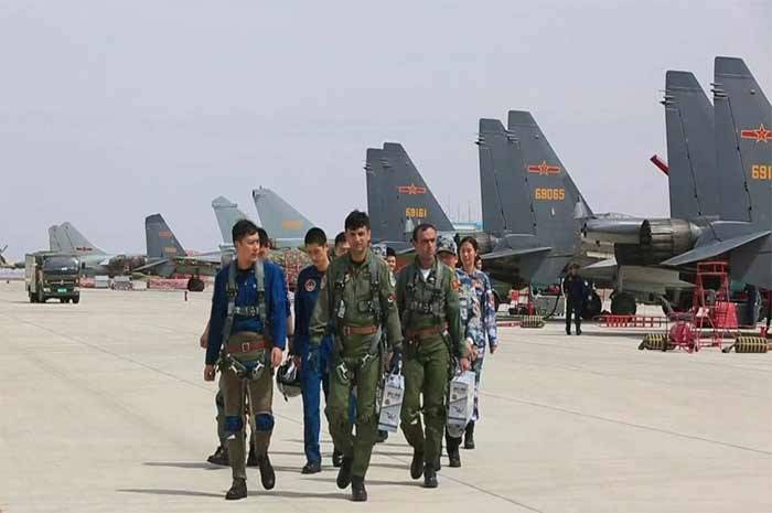 Pakistan and Chinese Air Forces held joint mock war games