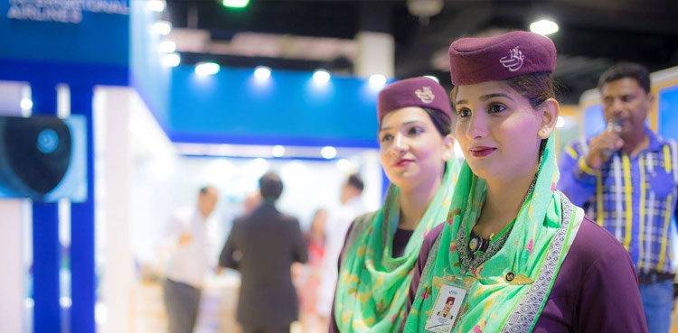 PIA makes a good announcement for flight attendants and Air Hostesses