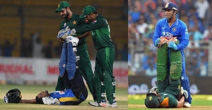 Twitter trolls Pakistani Skipper Sarfraz Ahmed for copying MS Dhoni style