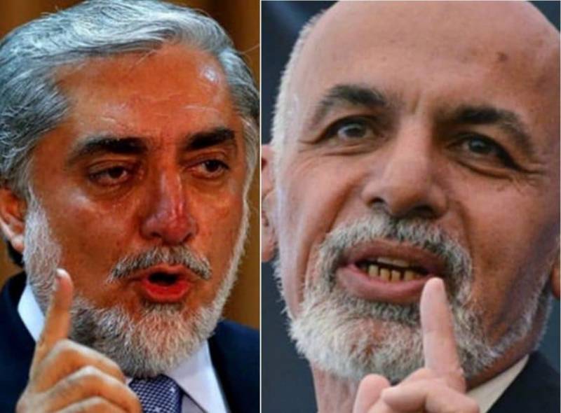 Afghan President Ghani and CEO Abdullah Abdullah clash with each other