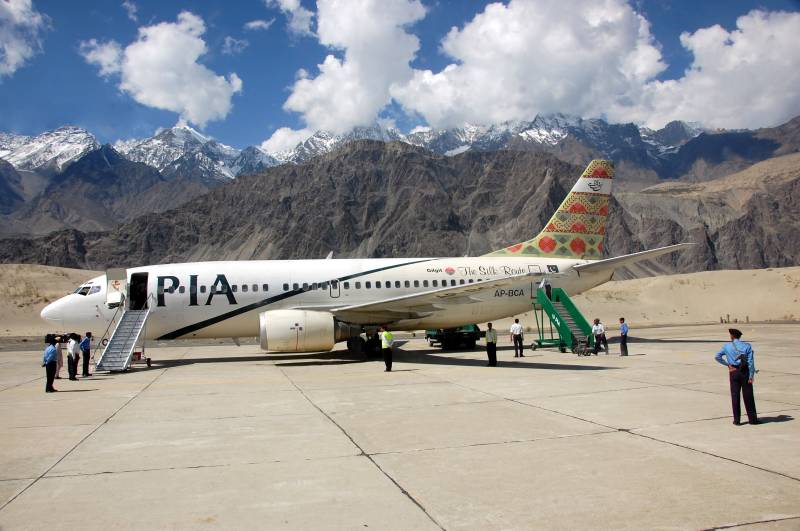 Full scale emergency exercise 2019 demonstration held at Skardu Airport