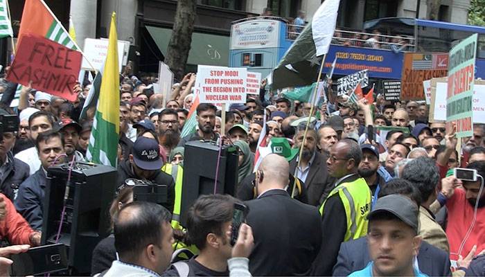 British Kashmiris to hold anti India demonstrations in London