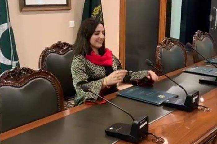 (VIDEO): Pakistani TikTok star Hareem Farooq's video inside Foreign Office prompts official inquiry