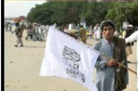 Pakistani Police crackdown against Azadi Marchers for raising Taliban flag in capital Islamabad