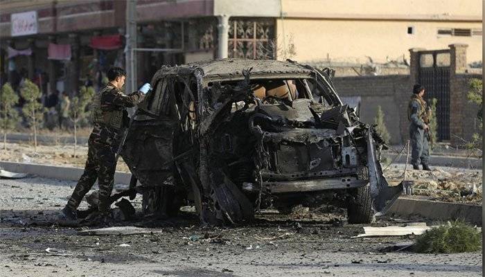 Deadly car bomb bomb blast near Kabul Interior Ministry plays havoc