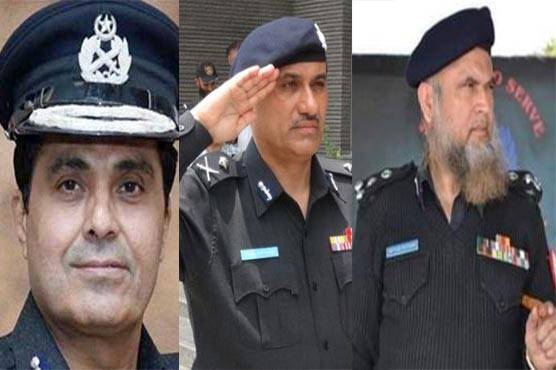 Federal government puts forward three names for the slot of the Inspector General of Police Sindh