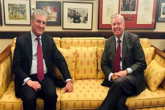 Pakistan FM Shah Mehmood Qureshi held important meeting with US Senator Lindsey Graham