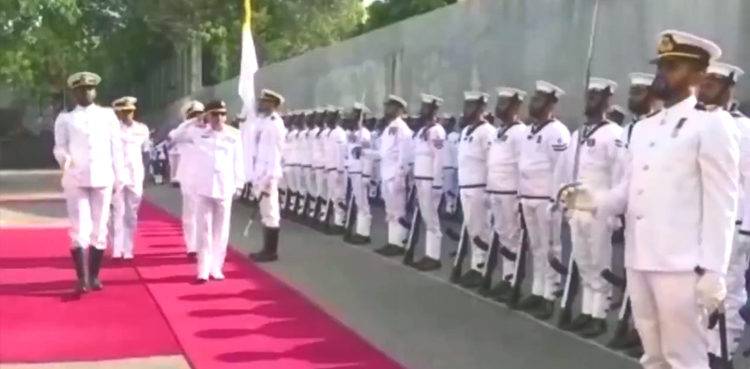 Pakistan Navy Chief held important meetings with the top civil and military leadership of Sri Lanka