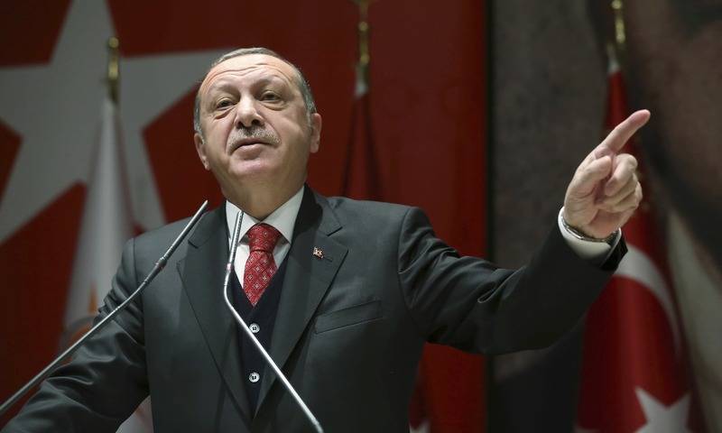 Turkish President Tayyip Erdogan hits out against Arab Countries for backing Middle East peace plan by US as 