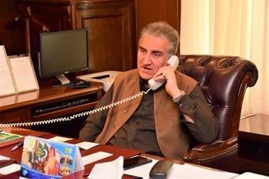 Pakistan FM Shah Mehmood Qureshi held important telephonic conversation with Chinese counterpart