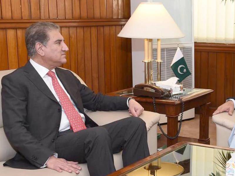 British High Commissioner held important meeting with Pakistan FM Shah Mehmood Qureshi