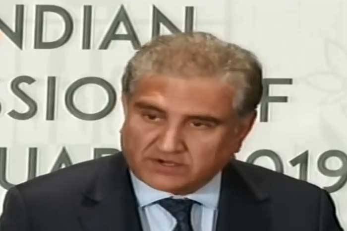 Pakistan Foreign Minister Shah Mehmood Qureshi sternly warns India