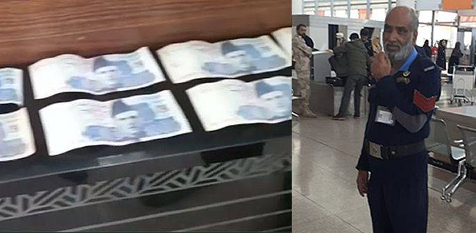 Pakistani Airport Customs officials caught taking bribe from British national