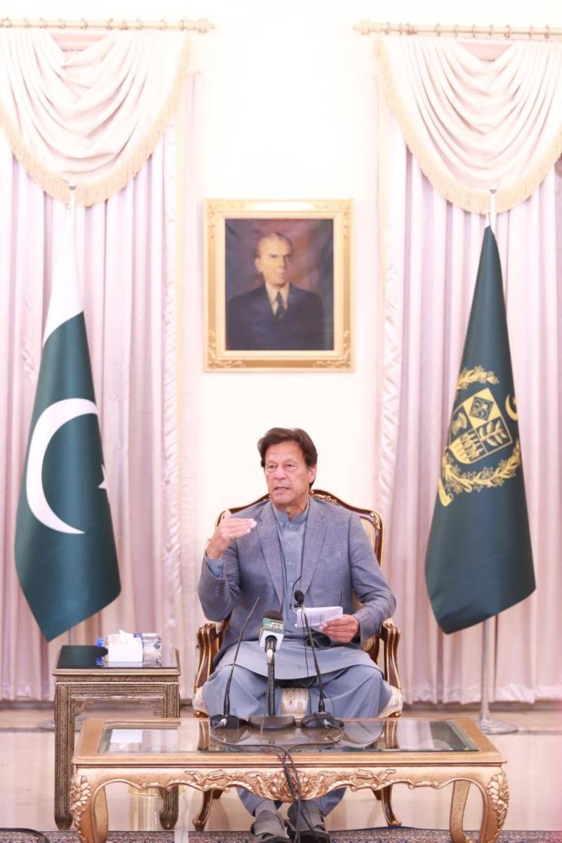 Pakistani PM Imran Khan unveils special economic package to deal with the coronavirus outbreak in the country