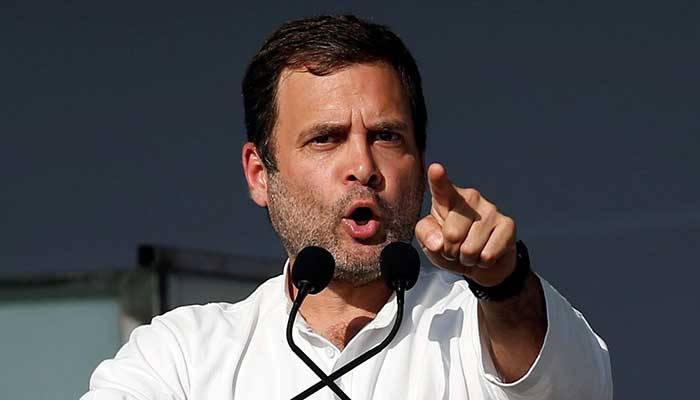 Indian Congress leader Rahul Gandhi mocked PM Modi over surrender before Chinese Military