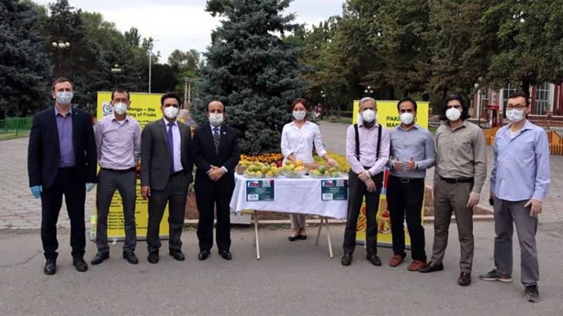 Trade Diplomacy: Pakistan holds mango exhibition in Bishkek July 14, 2020