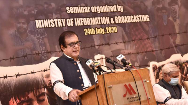 Pakistan dedicates all efforts to project Kashmir dispute at int’l fora: Information Minister July 24, 2020