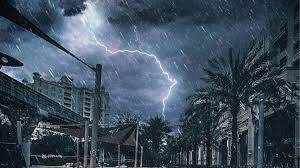 Rain-wind thunderstorm forecast, July 25, 2020