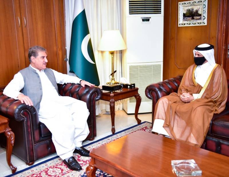 FM Qureshi, Qatari Ambassador discuss cooperation in different sectors August 17, 2020