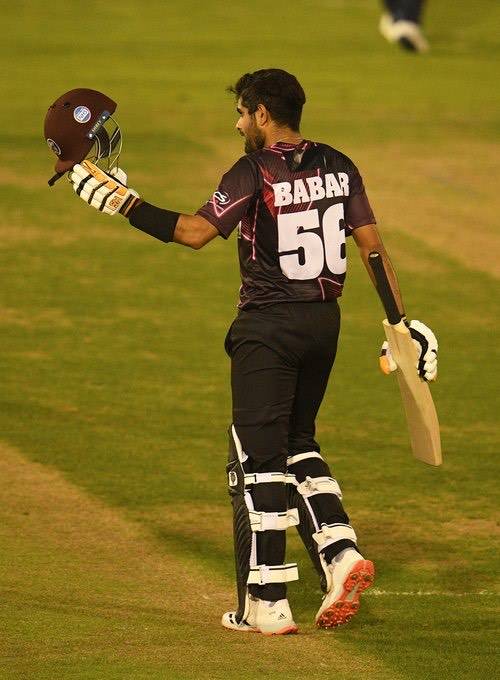 Pakistani Skipper Babar Azam makes magnificent innings in English County T20 Blast