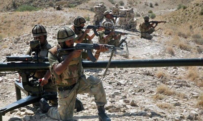 Pakistan Army dismantle terrorist network in Balochistan, 4 terrorists killed with huge arms recovery