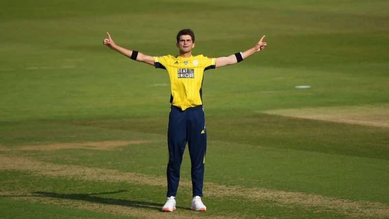 (VIDEO): Pakistani pacer Shaheen Shah Afridi 4 for 4 in the T20 blast