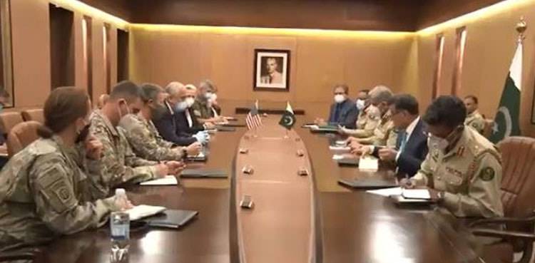 NATO Commander and Top US Envoy held important meeting with Pakistan Military Chief