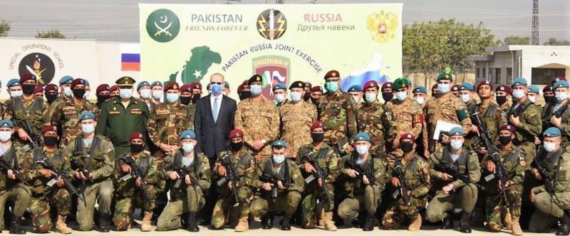 Russian Ambassador attends inauguration ceremony of Pakistan Russia military drills in Tarbela