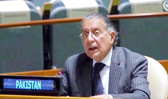 Pakistan Ambassador at UN Munir Akram important statement over Afghan peace process