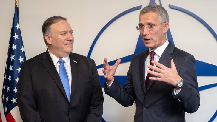 US Secretary of State Mike Pompeo stresses need for unity among NATO alliance