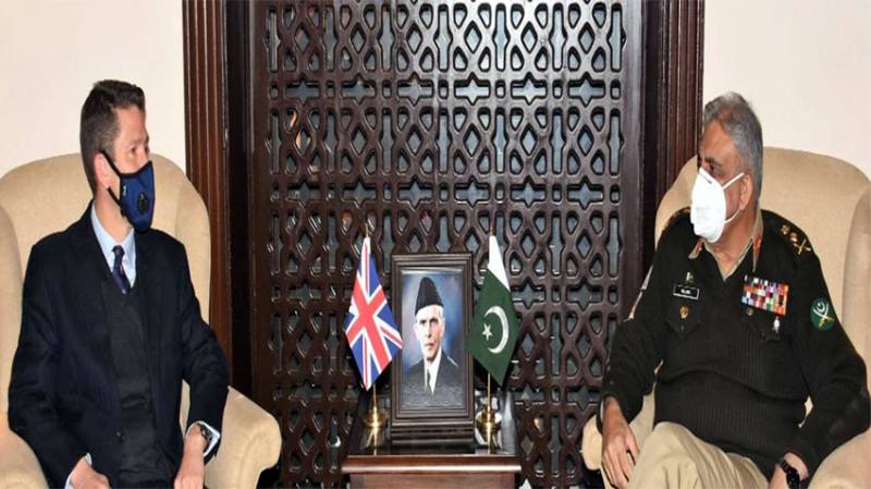 British High Commissioner held important meeting with COAS General Qamar Bajwa