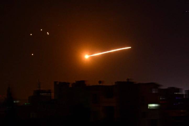 Israeli military launches missile strike against Syrian government targets