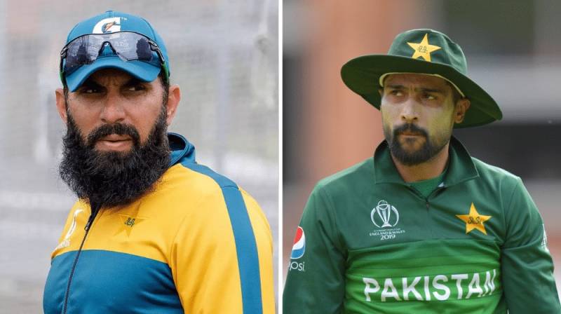 Pakistani pacer Mohammad Amir hits back hard against Misbah and Waqar duo
