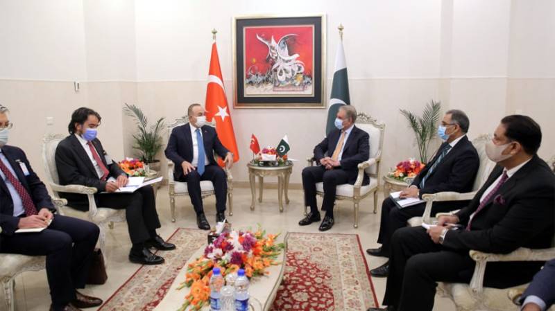 Turkish FM held important meeting with Pakistani counterpart