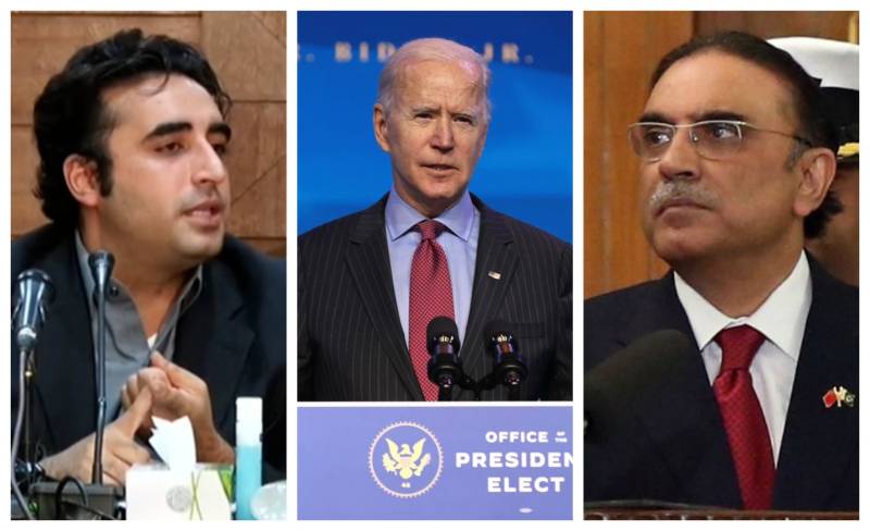 Has US President elect Joe Biden invited Bilawal Bhutto and Asif Zardari over oath taking ceremony