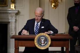 US President Joe Biden makes important decisions over climate change issue