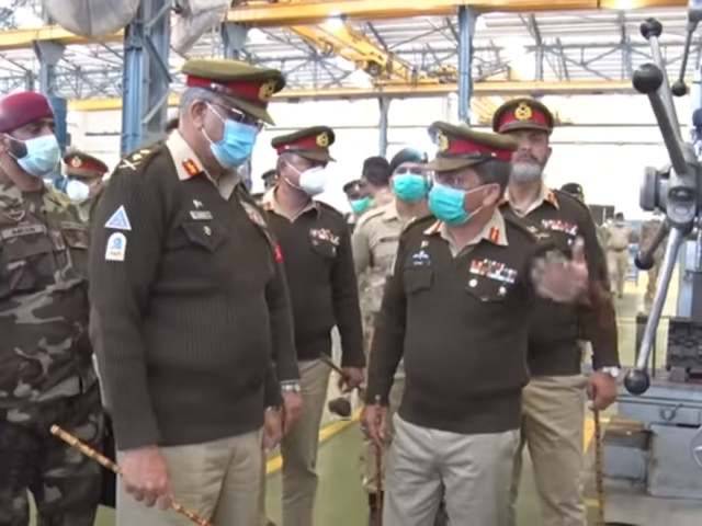 COAS General Qamar Bajwa visits logistic installations and workshops in Rawalpindi garrison