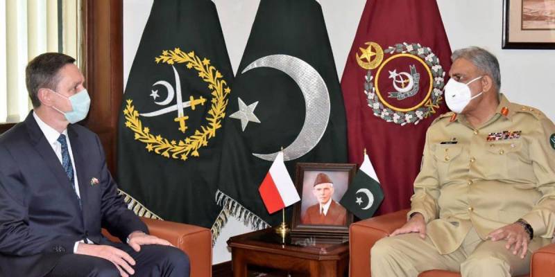 Polish Ambassador held important meeting with COAS General Bajwa