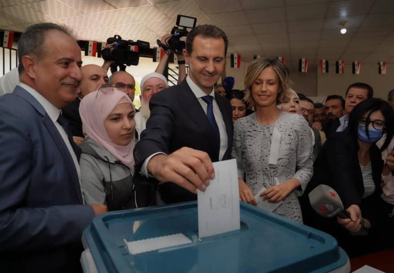 Bashar al Assad re elected for fourth term as Syrian President