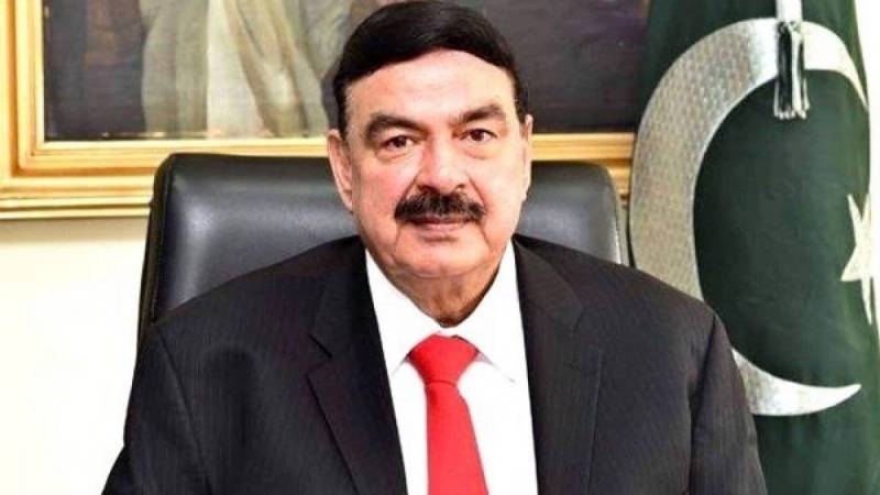 Interior Minister Sheikh Rashid Ahmed leaves for a foreign visit