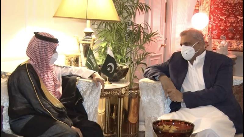 COAS General Qamar Bajwa held important meeting with Saudi Foreign Minister