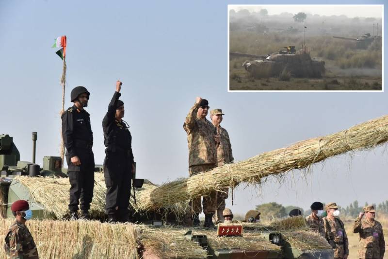 COAS General Bajwa witnesses corps level exercise in Kharian