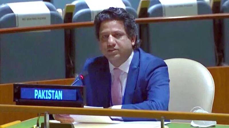 Pakistan raises human trafficking issue at the UNGA high level meeting