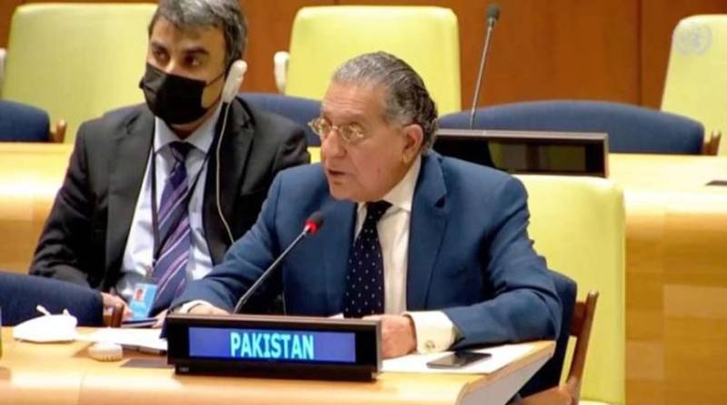 Pakistani Ambassador at UN calls for enlarging funding for 31 member peacekeeping body