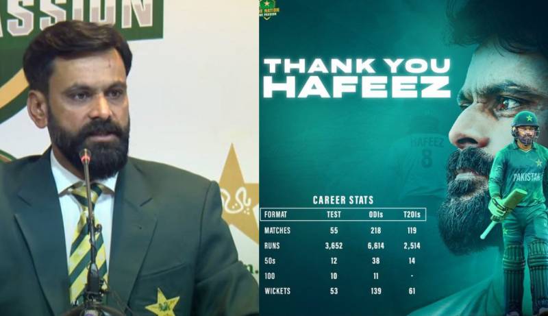 End of an era: Former Pakistani skipper Mohammad Hafeez announces retirement from international cricket