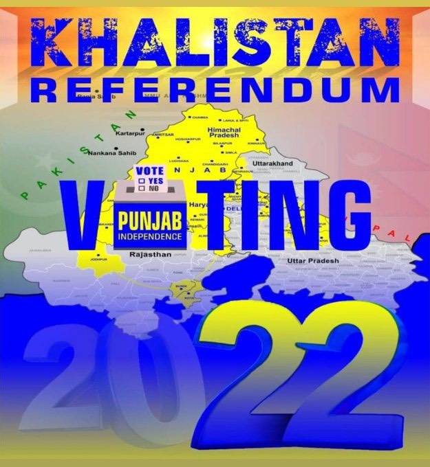 Eighth phase of Khalistan Referendum for separate homeland of Indian Sikhs held in UK cities