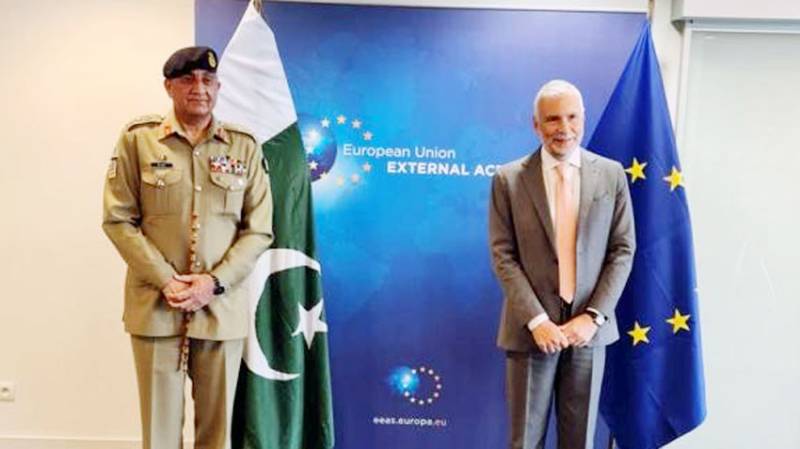 Pakistani Army Chief vows to enhance mutual cooperation with EU