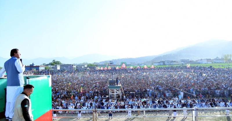 PM Imran Khan’s furious speech at Manshera Jalsa